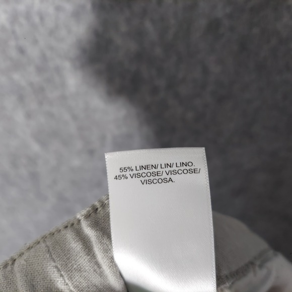 Lucky Brand Men Shorts 40 Linen Lightweight Pockets Drawstring Coastal Preppy - Picture 11 of 12